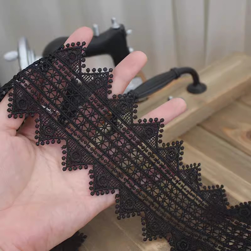 Lace Trim Fabric Wedding Decoration LT0166