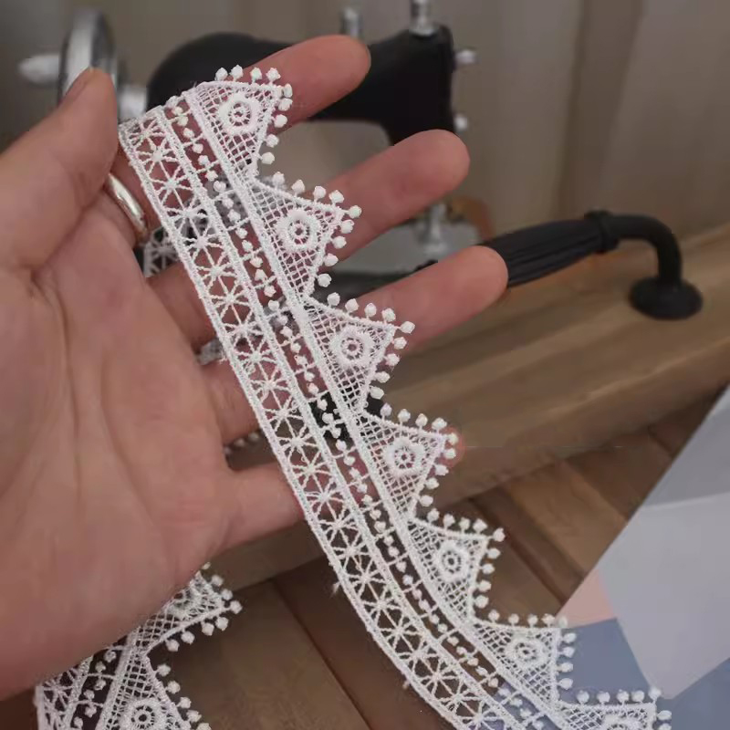 Lace Trim Fabric Wedding Decoration LT0166