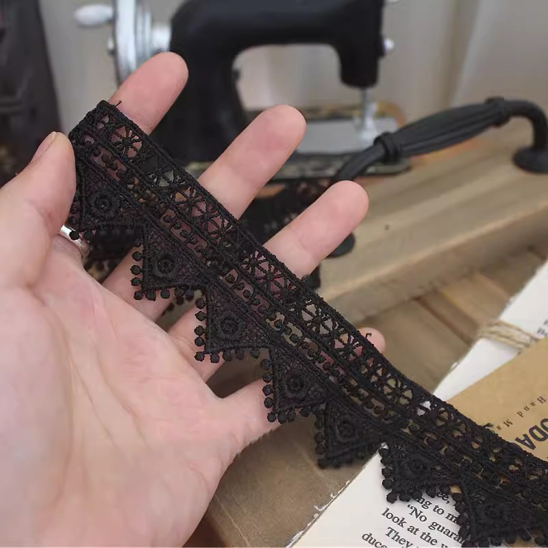 Lace Trim Fabric Wedding Decoration LT0166