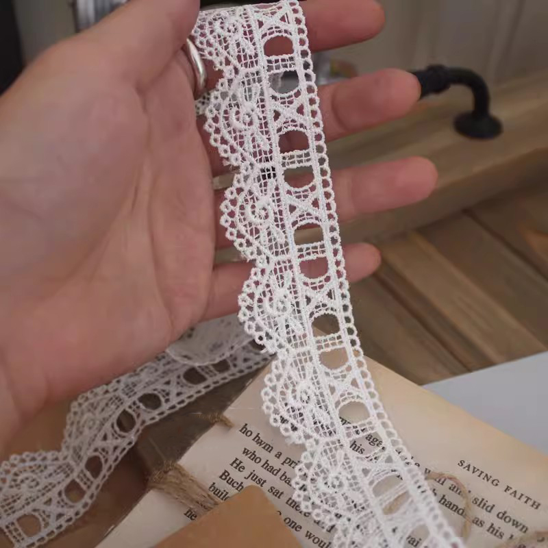 Lace Trim Fabric Wedding Decoration LT0166