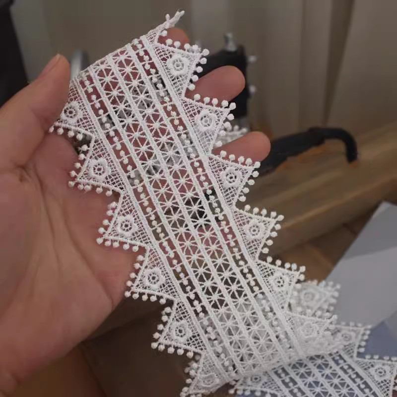 Lace Trim Fabric Wedding Decoration LT0166