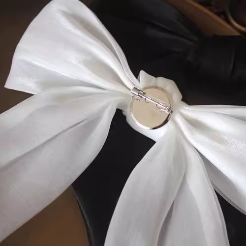 Large Collar Bow Tie Brooch BTA0010