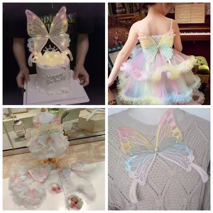 Large Embroidery Cloth Stickers EA0013