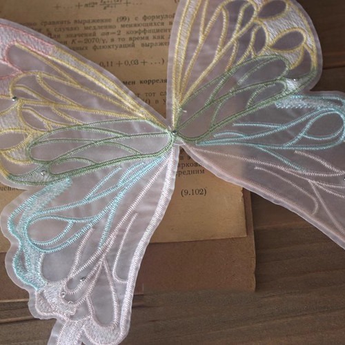 Large Embroidery Cloth Stickers EA0013