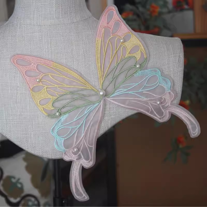 Large Embroidery Cloth Stickers EA0013