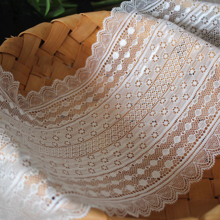 Lingerie Sewing Elastic Lace Fabric 18 cm LT0414