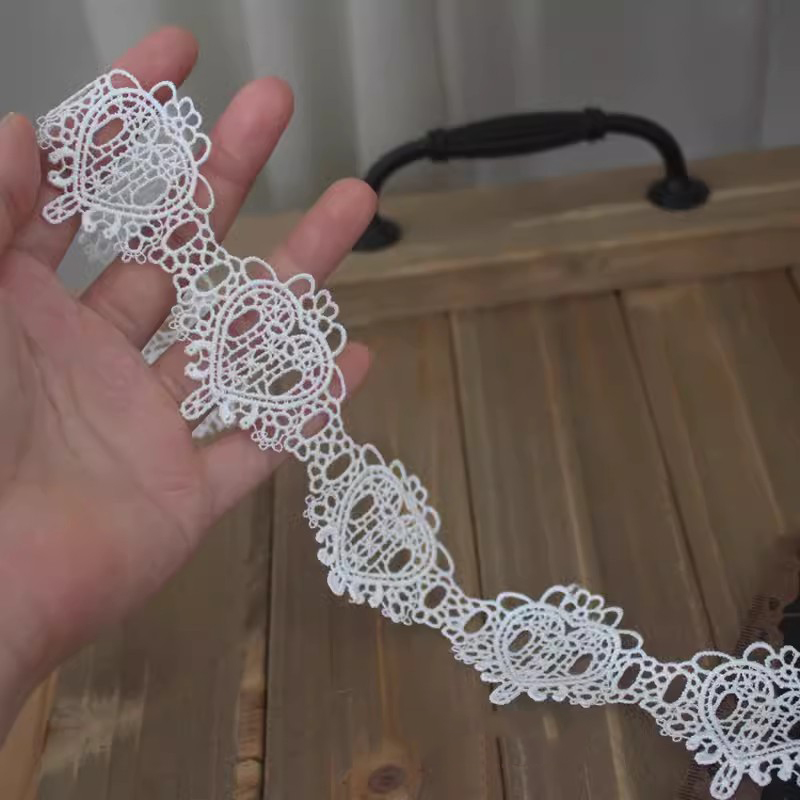 Love Cat Guipure Lace Trim Width 5 cm LT0364-Lace Fabric Shop