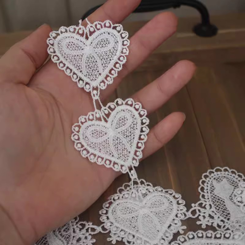 Love Cat Guipure Lace Trim Width 5 cm LT0364-Lace Fabric Shop