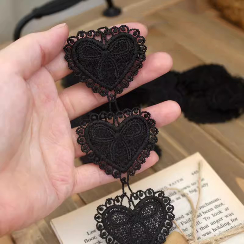 Love Cat Guipure Lace Trim Width 5 cm LT0364-Lace Fabric Shop