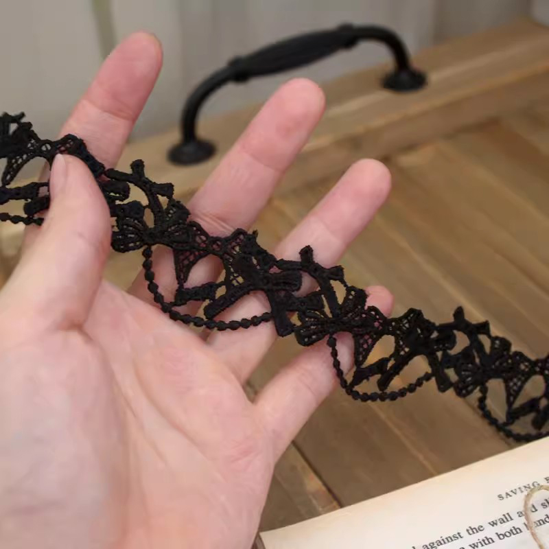 Love Cat Guipure Lace Trim Width 5 cm LT0364-Lace Fabric Shop