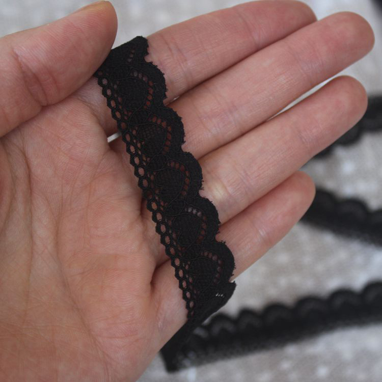 Love Elastic Lace Trimming Fabric 1-2 cm LT0420