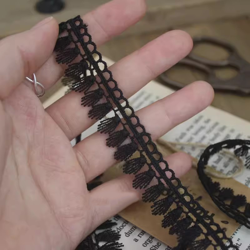 Neckline Bow Tie Lace Trim Width 1-3cm LT0358-Lace Fabric Shop