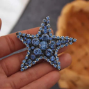 7#Blue Star 5.5X5.1 cm