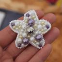 10#Pearl Star 4.8X4.5 cm