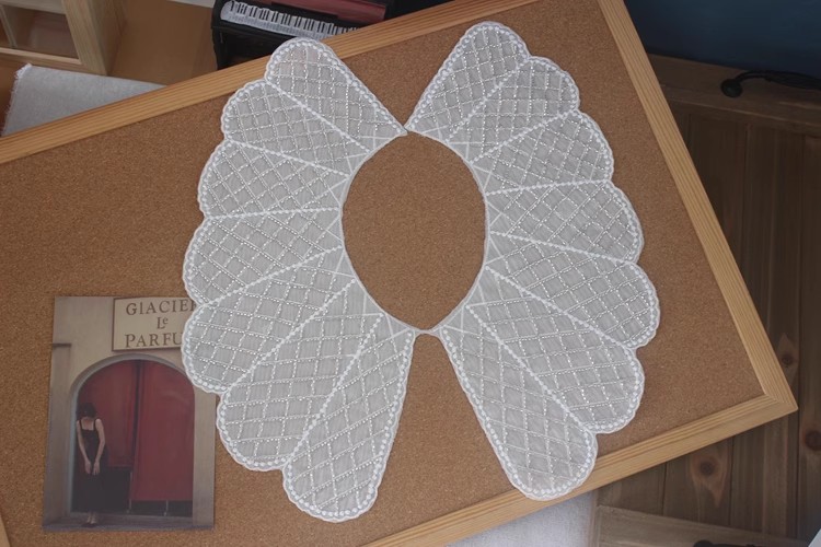 Embroidery sewing collar clothing accessories LC0015-Lace Fabric Shop