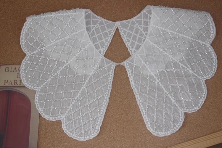 Embroidery sewing collar clothing accessories LC0015-Lace Fabric Shop