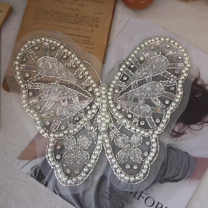 Perler Bead Butterfly Large Patches BA0124