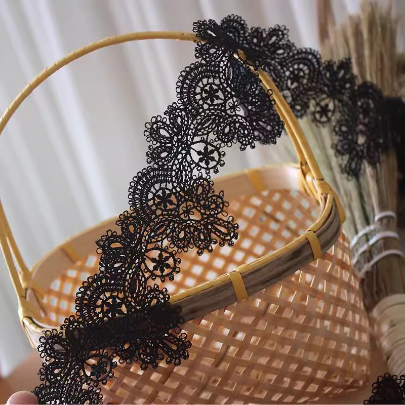 Red Lace Trim 1 Yard Width 5.6 cm LT0469