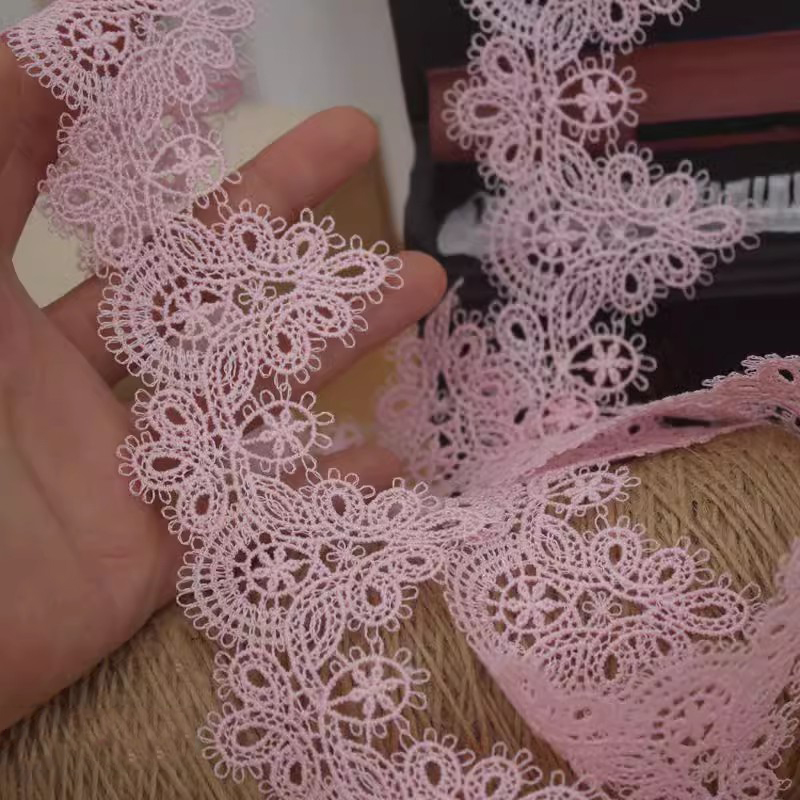 Red Lace Trim 1 Yard Width 5.6 cm LT0469