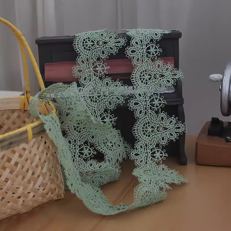 Red Lace Trim 1 Yard Width 5.6 cm LT0469