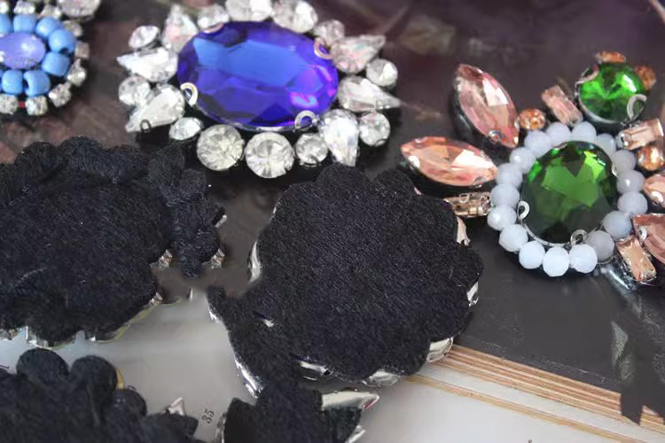 Rhinestone Cloth Patch Accessories BA0077