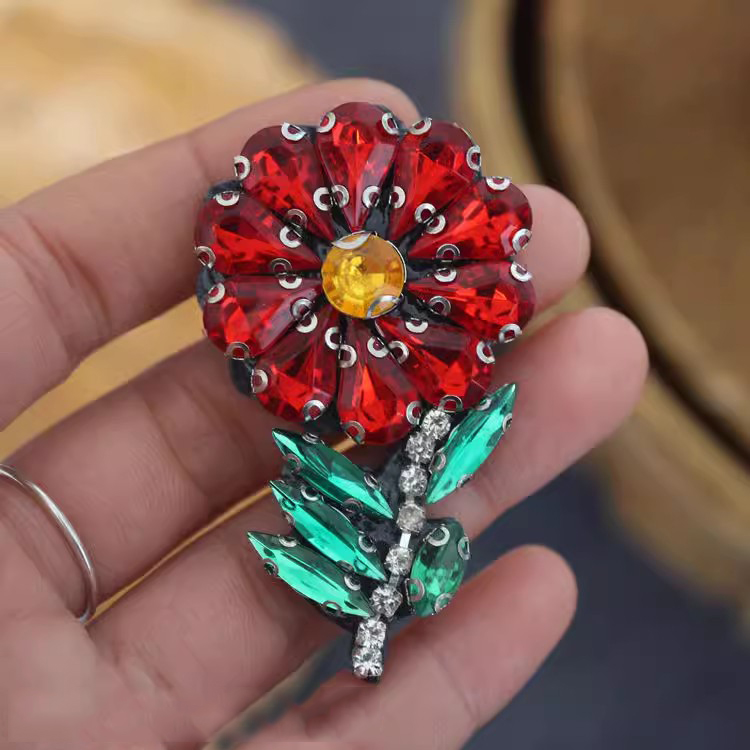 Rhinestone Cloth Patch Accessories BA0077