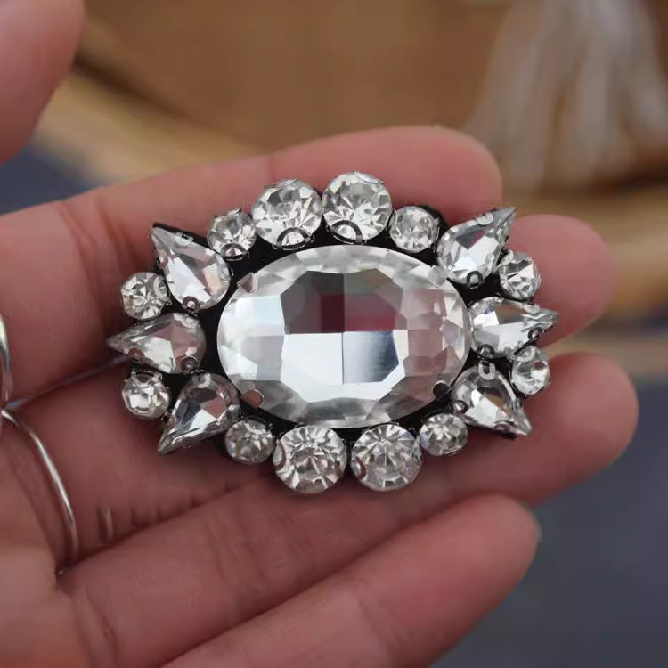 Rhinestone Cloth Patch Accessories BA0077