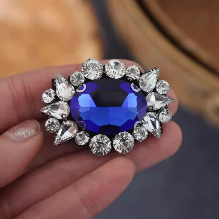 Rhinestone Cloth Patch Accessories BA0077