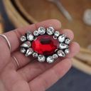 G#Red Jewel 4.6x3.2 cm