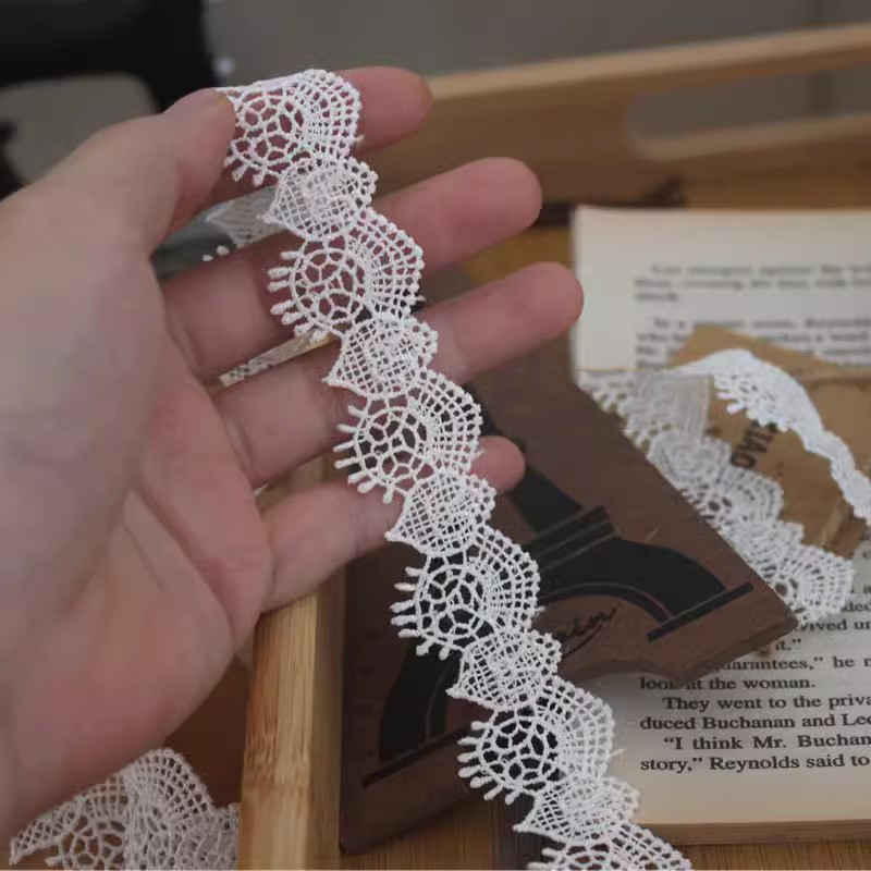 Rose Chain Hollow Lace Trim Width 2-5 cm LT0365-Lace Fabric Shop