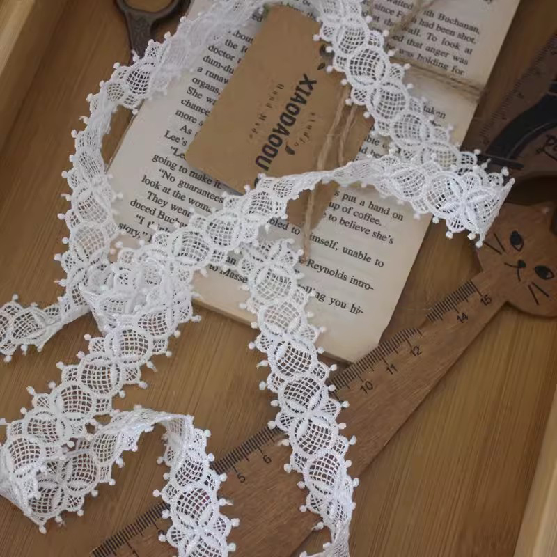 Rose Chain Hollow Lace Trim Width 2-5 cm LT0365-Lace Fabric Shop