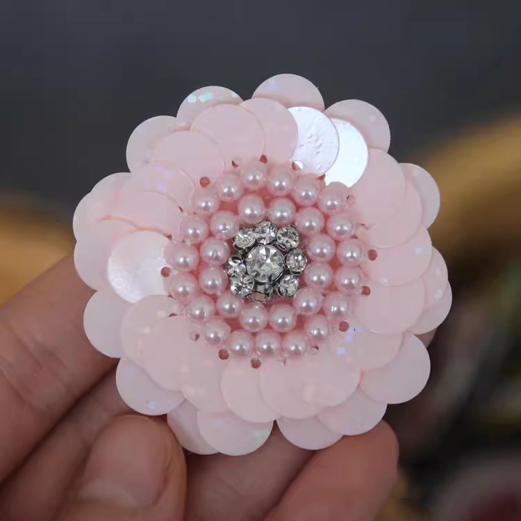 Sequins Beaded Accessories DIY Patch BA0009