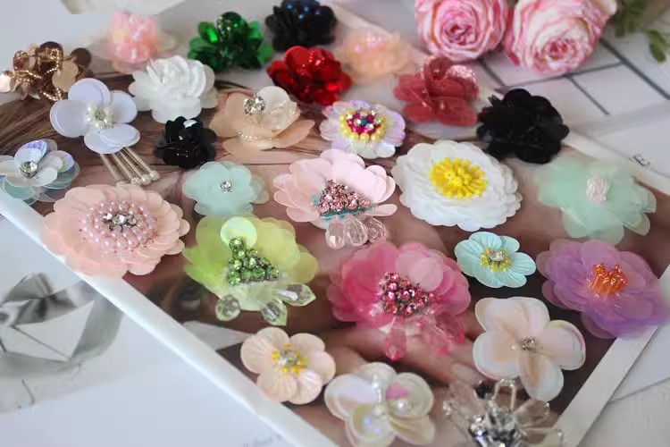 Sequins Beaded Accessories DIY Patch BA0009