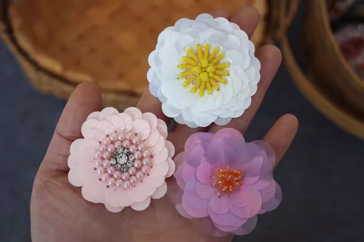 Sequins Beaded Accessories DIY Patch BA0009