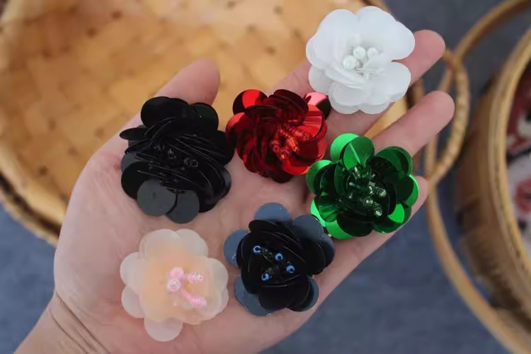 Sequins Beaded Accessories DIY Patch BA0009