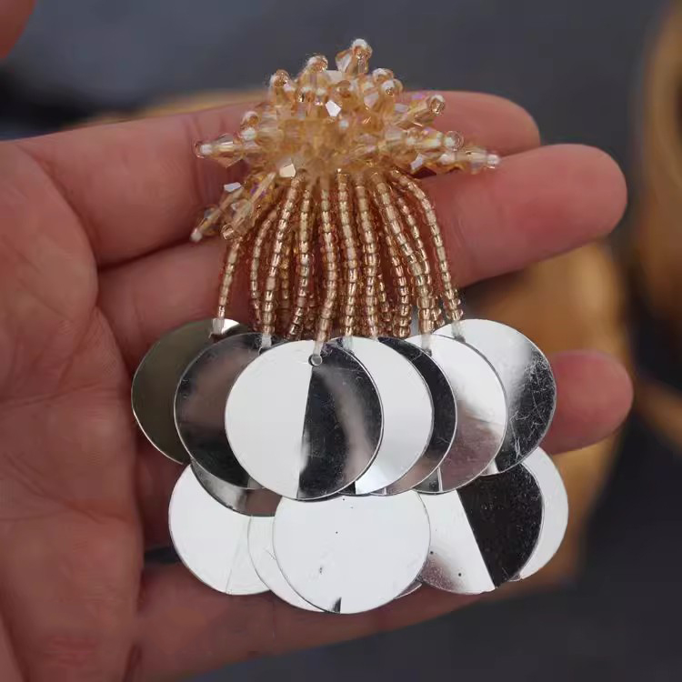 Sequins Beaded Clothes Accessory BA0024