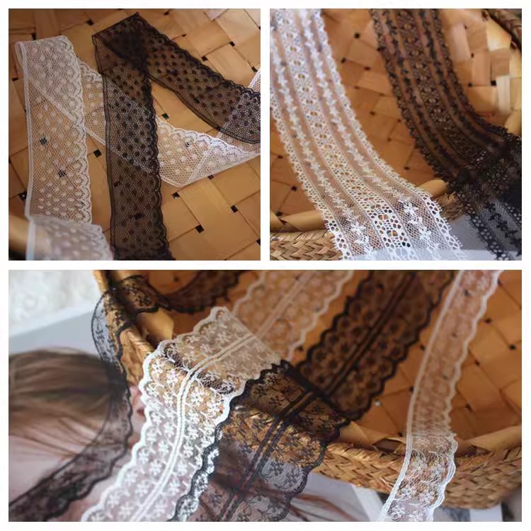 Sewing Lace Trim Fabric Width 2-6 cm LT0450