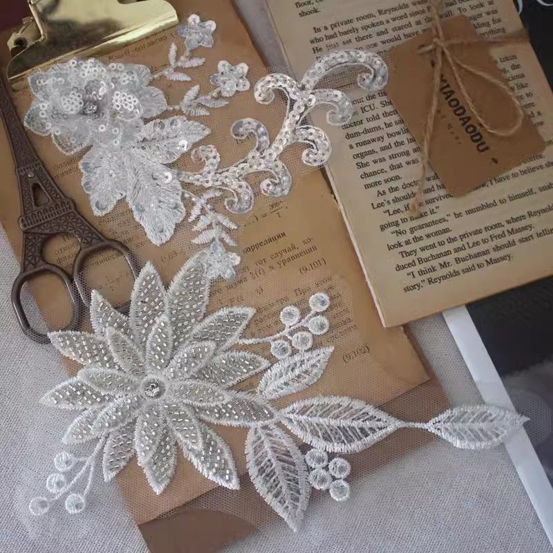 Shiny Sequins Bead Cloth Accessory BA0033