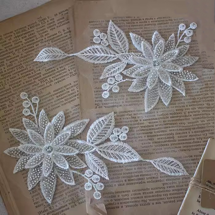 Shiny Sequins Bead Cloth Accessory BA0033