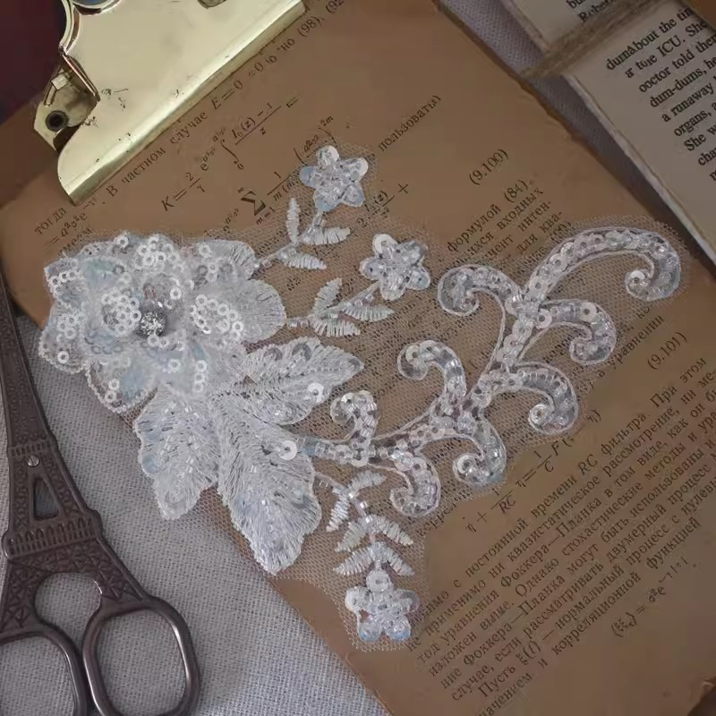 Shiny Sequins Bead Cloth Accessory BA0033