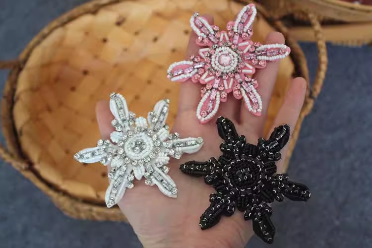 Snow Beading Accessories DIY Patch BA0013