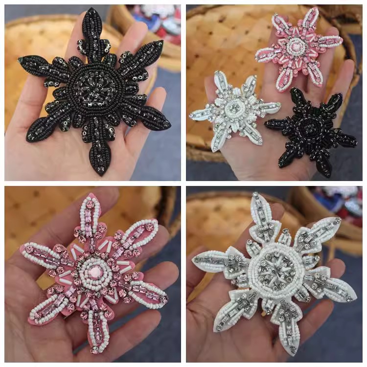 Snow Beading Accessories DIY Patch BA0013