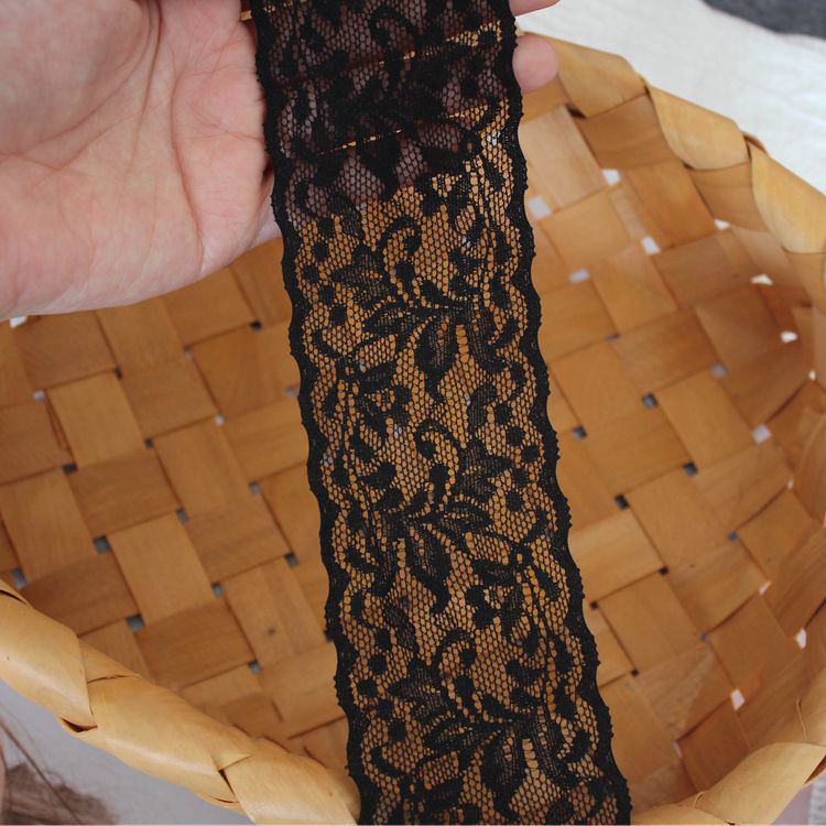 Stretch Border Lace Trimming Width 6 cm LT0389