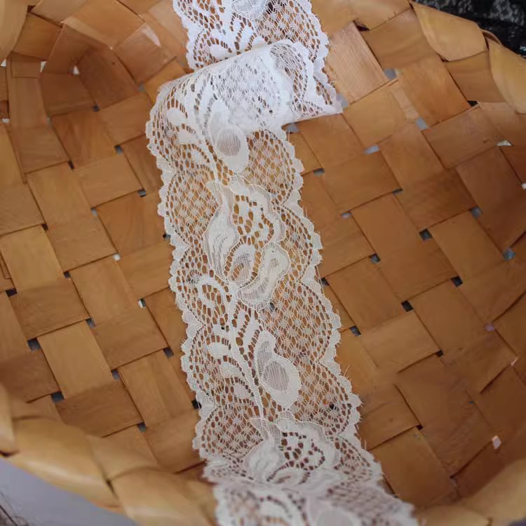 Stretch Border Lace Trimming Width 6 cm LT0389