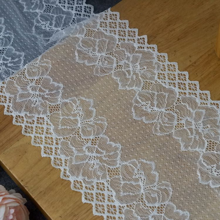 Stretch Lace Trim Hem Material 14-24cm LT0256
