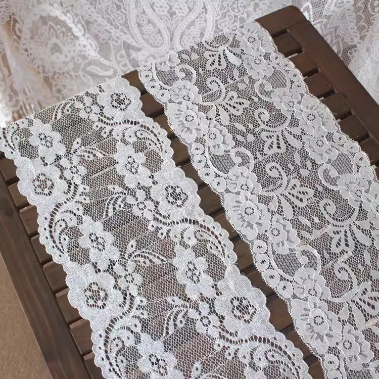 Stretch Lace Trim Wide Fabric 15-18 cm LT0412