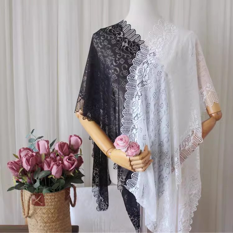 Stretch Lace Trim Width 39 cm LT0057