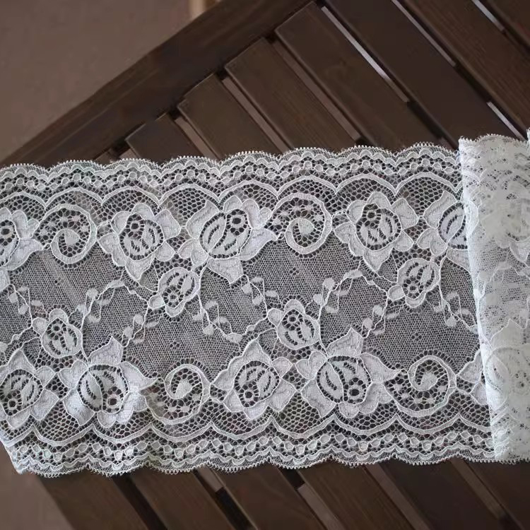 Stretch Sewing Lace Trim By The Yard 18 cm LT0417