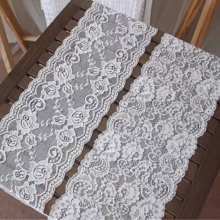 Stretch Sewing Lace Trim By The Yard 18 cm LT0417