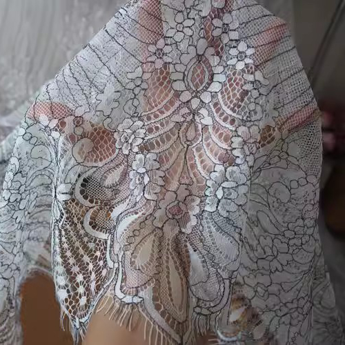 Two Tone Fabric Lace Width 150 cm CHL0147